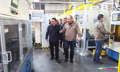 省委財經(jīng)辦調(diào)研組蒞臨甘肅海林中科科技股份，深入調(diào)研市場發(fā)展情況