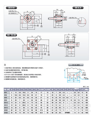 供應(yīng)韓國SUNGIL滾珠螺桿支撐EK12 EK15 精密傳動領(lǐng)域的可靠部件
